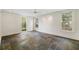 Bonus room with stone floors and three large windows at 420 Argonne Nw Dr, Atlanta, GA 30305