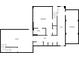 Detailed floor plan showcasing layout of the bedroom, bathroom, hall, room, and storage areas at 420 Argonne Nw Dr, Atlanta, GA 30305