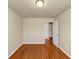 A bedroom with hardwood floors at 363 Lobdale Falls Dr, Lawrenceville, GA 30045