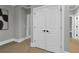 Hallway with white trim and doors at 3745 Pilgrim Mill Rd, Cumming, GA 30041