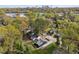 Aerial view of the property with downtown skyline and lush green trees at 951 Lawton Sw St, Atlanta, GA 30310