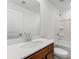 Modern bathroom with a tiled shower and vanity at 3269 Durston Ct, Dacula, GA 30019