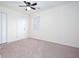 Simple bedroom with carpet and ceiling fan at 2686 Horseshoe Bend Rd, Marietta, GA 30064