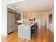 Bright kitchen with stainless steel appliances, a large island, and sleek cabinetry at 3630 Peachtree Ne Rd # 2305, Atlanta, GA 30326