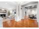 Elegant entryway with hardwood floors and views of living and dining areas at 61 Alden Nw Ave, Atlanta, GA 30309