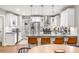 Bright kitchen with stainless steel appliances, sleek countertops, and a breakfast nook at 1375 Miller Reed Se Ave, Atlanta, GA 30315