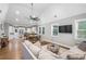 Spacious living room with a modern kitchen, dining area, and comfortable seating at 1375 Miller Reed Se Ave, Atlanta, GA 30315