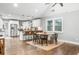 Open-concept living space with a kitchen, dining area, and living room at 1375 Miller Reed Se Ave, Atlanta, GA 30315