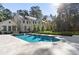 Stunning home with a pool, surrounded by lush greenery, offering a private backyard oasis at 3488 Tuxedo Nw Rd, Atlanta, GA 30305