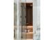 This home features a luxurious sauna with wooden benches and a glass door at 3488 Tuxedo Nw Rd, Atlanta, GA 30305