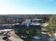 Aerial view of two homes under construction in a neighborhood at 1200 Lupo Loop, Chattahoochee Hills, GA 30268
