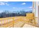 New wooden deck offering outdoor living space at 3267 Durston Ct, Dacula, GA 30019