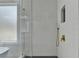 Clean bathroom with a walk-in shower and modern fixtures at 3609 Centerville Rosebud Rd, Snellville, GA 30039