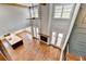 High-ceiling living room with hardwood floors and a fireplace at 3609 Centerville Rosebud Rd, Snellville, GA 30039