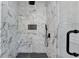 Spa-like shower with marble-style walls and a rain shower head at 3609 Centerville Rosebud Rd, Snellville, GA 30039