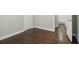 A finished basement area featuring durable floors, a window with a view, and fresh paint at 2349 Springdale Sw Rd, Atlanta, GA 30315