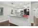 Modern kitchen with stainless steel appliances, granite countertops, and white subway tile backsplash at 2349 Springdale Sw Rd, Atlanta, GA 30315