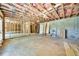 Large unfinished basement with framed walls ready for customization at 1664 Crestridge Se Dr, Marietta, GA 30067