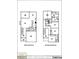 Detailed first and second floor plans with room dimensions and layout, showcasing the home's design and functionality at 1664 Crestridge Se Dr, Marietta, GA 30067