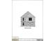 Front elevation drawing of a two-story home with a garage, showcasing the architectural design and facade at 1664 Crestridge Se Dr, Marietta, GA 30067