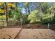 Spacious back deck overlooks private wooded area at 2012 Variations Ne Dr, Atlanta, GA 30329