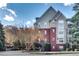 Brick building with Autumn trees and landscaping at 1122 Westchester Ne Rdg, Atlanta, GA 30329