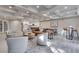 Bright community room with seating and kitchen at 1122 Westchester Ne Rdg, Atlanta, GA 30329