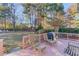 Relaxing deck with seating area, overlooking a spacious backyard at 1750 Terrace Lake Dr, Lawrenceville, GA 30043