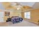 Spacious main bedroom with tray ceiling, large windows, and ample floor space at 1750 Terrace Lake Dr, Lawrenceville, GA 30043