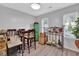 Small dining area with a table and chairs near the kitchen at 361 W Post Oak Sw Xing, Marietta, GA 30008