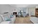 Light and airy living room with light gray walls and hardwood floors at 361 W Post Oak Sw Xing, Marietta, GA 30008