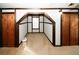 Bright bedroom with unique architectural details and wood trim at 8441 Lake Dr, Snellville, GA 30039