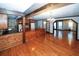 Spacious kitchen with island and wooden cabinets at 8441 Lake Dr, Snellville, GA 30039