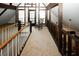 Upper hallway with a built-in rocking chair and natural light at 8441 Lake Dr, Snellville, GA 30039