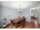 Dining room showcasing hardwood floors, natural light, and room to gather for a meal at 2946 N Dekalb Dr # Apt C, Atlanta, GA 30340