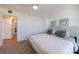 Bedroom with ceiling fan and doorway at 2870 Pharr Court South Nw # 2602, Atlanta, GA 30305