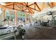 Bright community gym with weightlifting equipment and mirrored walls at 2870 Pharr Court South Nw # 2602, Atlanta, GA 30305