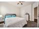 Bedroom featuring carpet flooring, a double bed, and a white dresser at 207 Eagles Flight, Villa Rica, GA 30180