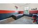 Stylized bedroom featuring painted walls and carpet floors at 207 Eagles Flight, Villa Rica, GA 30180