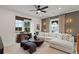 Cozy living area featuring large windows and comfortable seating at 2810 Herrington Dr, Cumming, GA 30041