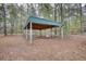 Utility shelter with a metal roof, providing shelter or additional parking at 110 Cove Ln, Social Circle, GA 30025