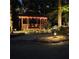 Charming backyard gazebo with string lights, providing a relaxing outdoor retreat at 291 Miquel Jorge Ln, Canton, GA 30115