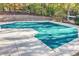 Community swimming pool with safety cover at 1302 Woodcliff Dr, Atlanta, GA 30350