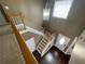 Foyer with hardwood floors, staircase, chandelier, and natural light from front door window at 1251 Marlton Chase Dr, Lawrenceville, GA 30044