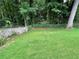 Spacious backyard with well-maintained lawn and privacy fence, perfect for outdoor activities at 2071 Carthage Rd, Tucker, GA 30084