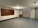 Spacious two-car garage with painted walls and floor at 2071 Carthage Rd, Tucker, GA 30084
