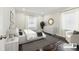 Bright bedroom with a comfy bed and hardwood floors at 952 Lindbergh Ne Dr, Atlanta, GA 30324