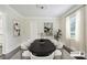 Elegant dining room featuring a dark wood table, seating for six, and stylish decor creating a sophisticated space at 952 Lindbergh Ne Dr, Atlanta, GA 30324