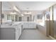 Large bathroom with double vanity, soaking tub and shower at 3419 Concord Loop, Atlanta, GA 30349