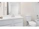 Clean bathroom with white vanity and a toilet at 3419 Concord Loop, Atlanta, GA 30349
